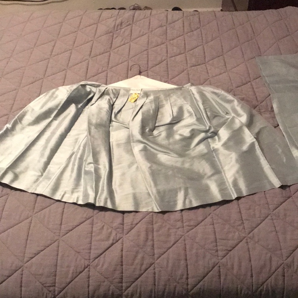 Silk skirt and sash